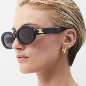 CELINE Women’s Triomphe Oval Sunglasses
